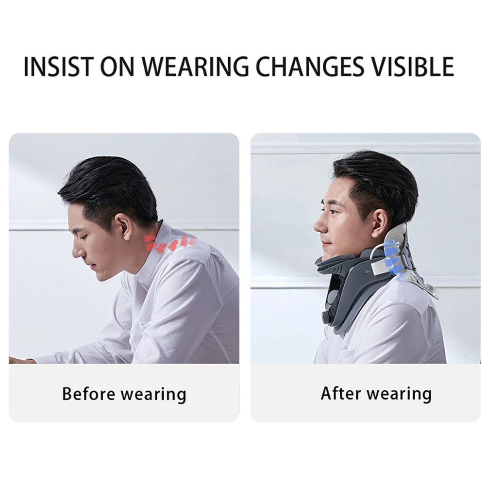 NeckRelief Pro - Cervical Traction Device & Neck Brace