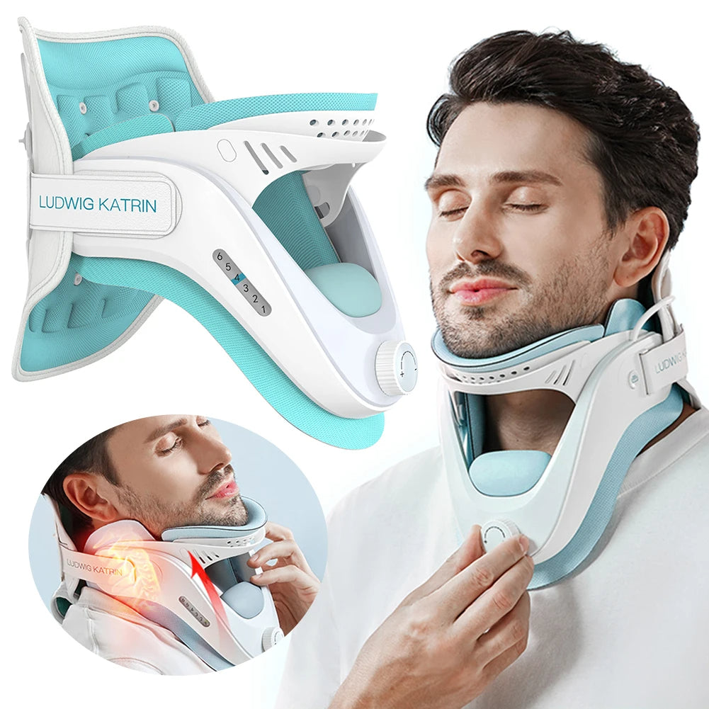 NeckRelief Pro - Cervical Traction Device & Neck Brace