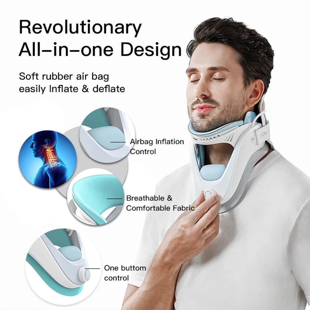 NeckRelief Pro - Cervical Traction Device & Neck Brace