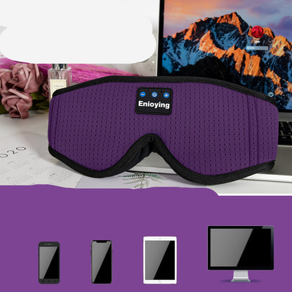 3D Wireless 5.2 Bluetooth Music Eye Mask Stereo Shading