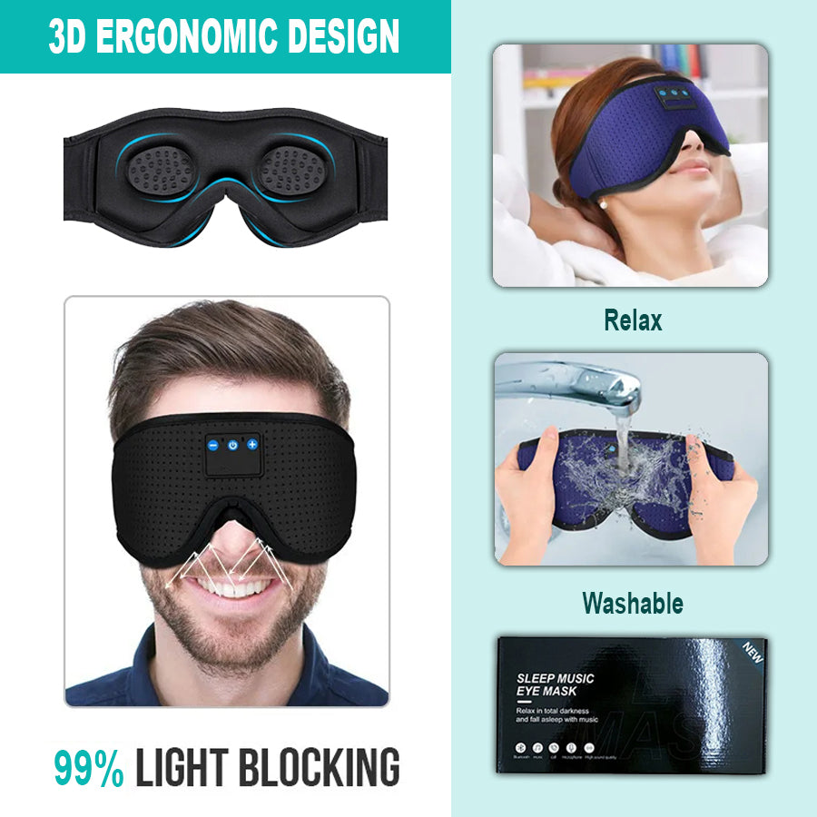 DreamSound® Pro - 3D Eye Mask