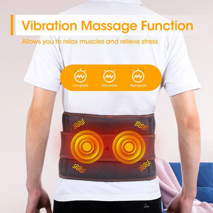 TheraHeat Pro - Hot & Vibration Massage Belt