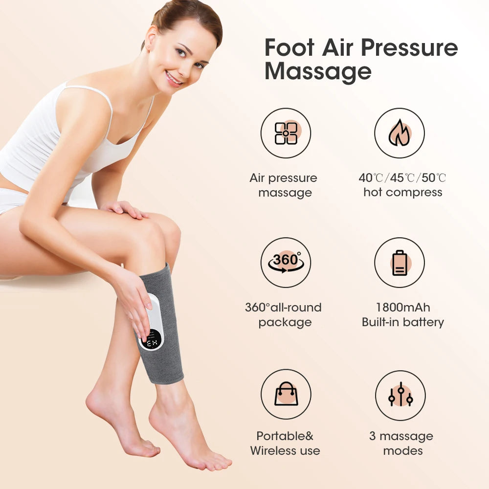 FlexiHeat Calf Massager - Blood Circulation Calf Muscle Relax